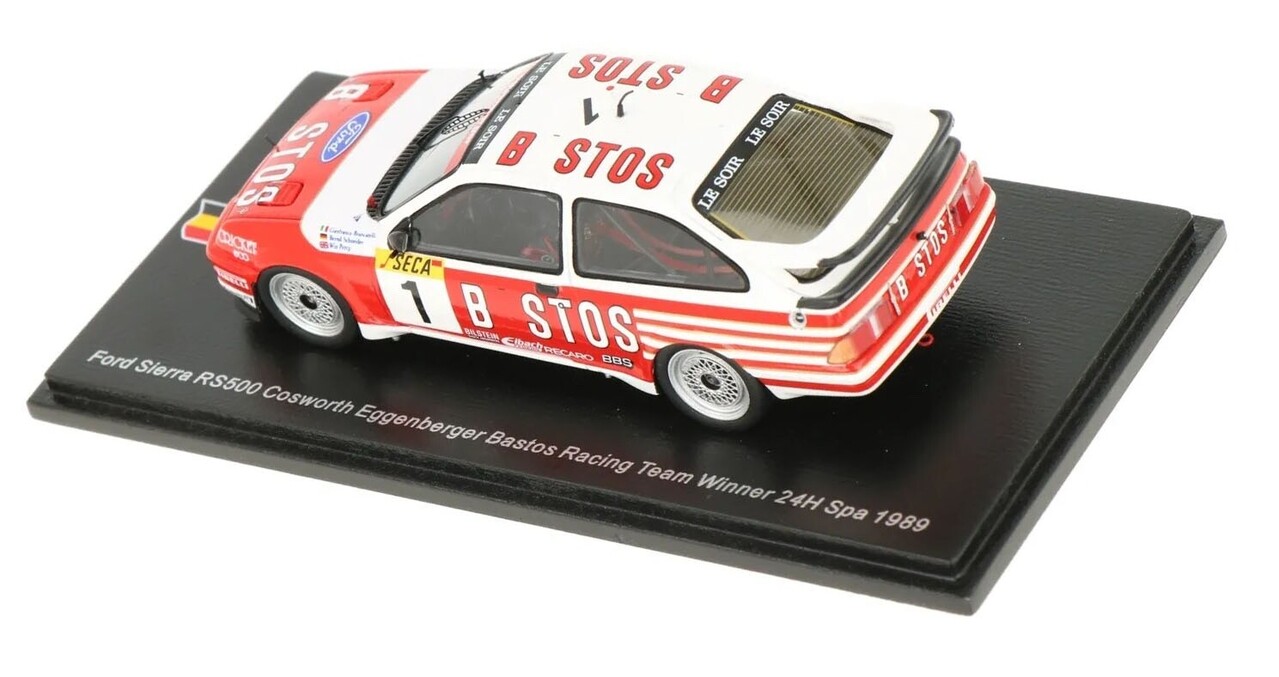 Ford Ford Sierra RS500 Cosworth #1 Eggenberger Bastos Racing Winner 24H Spa 1989 - 1:43 - Spark
