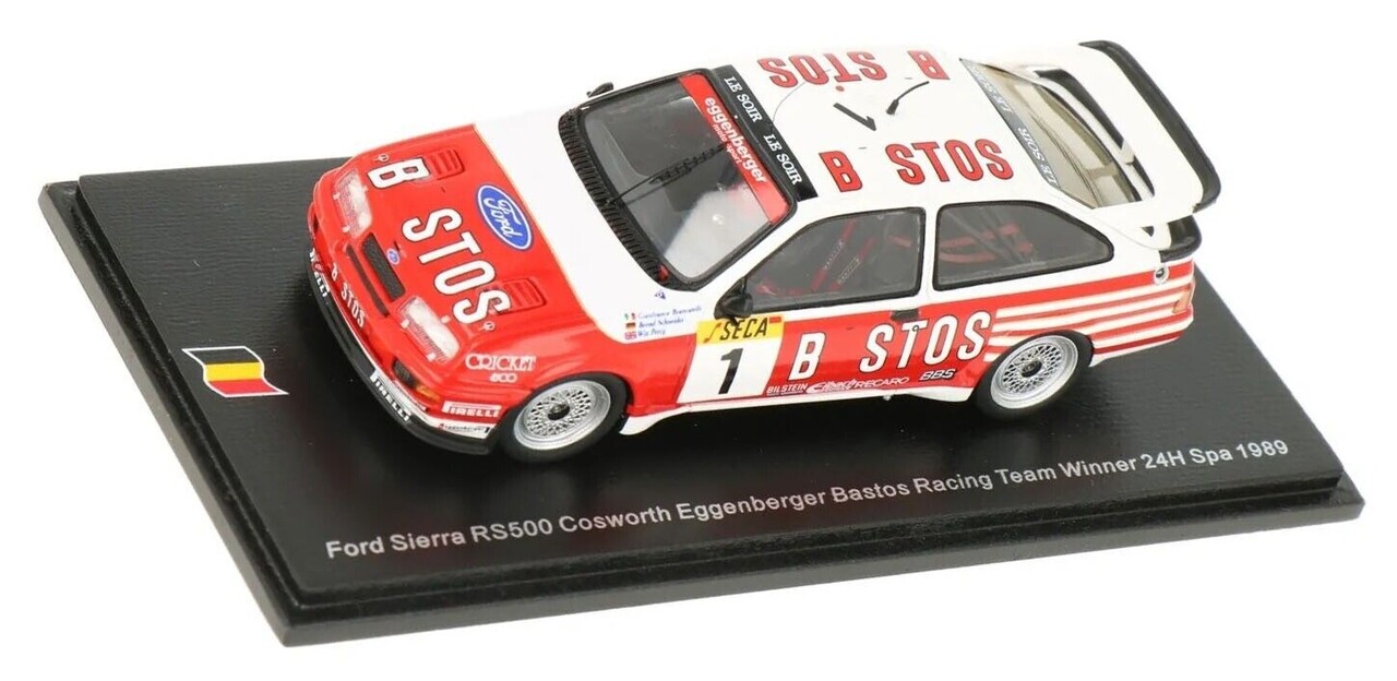 Ford Ford Sierra RS500 Cosworth #1 Eggenberger Bastos Racing Winner 24H Spa 1989 - 1:43 - Spark