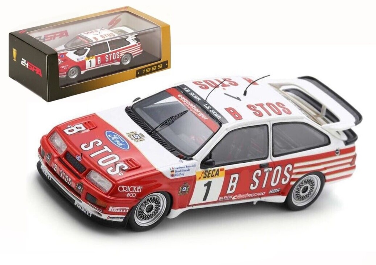 Ford Ford Sierra RS500 Cosworth #1 Eggenberger Bastos Racing Winner 24H Spa 1989 - 1:43 - Spark