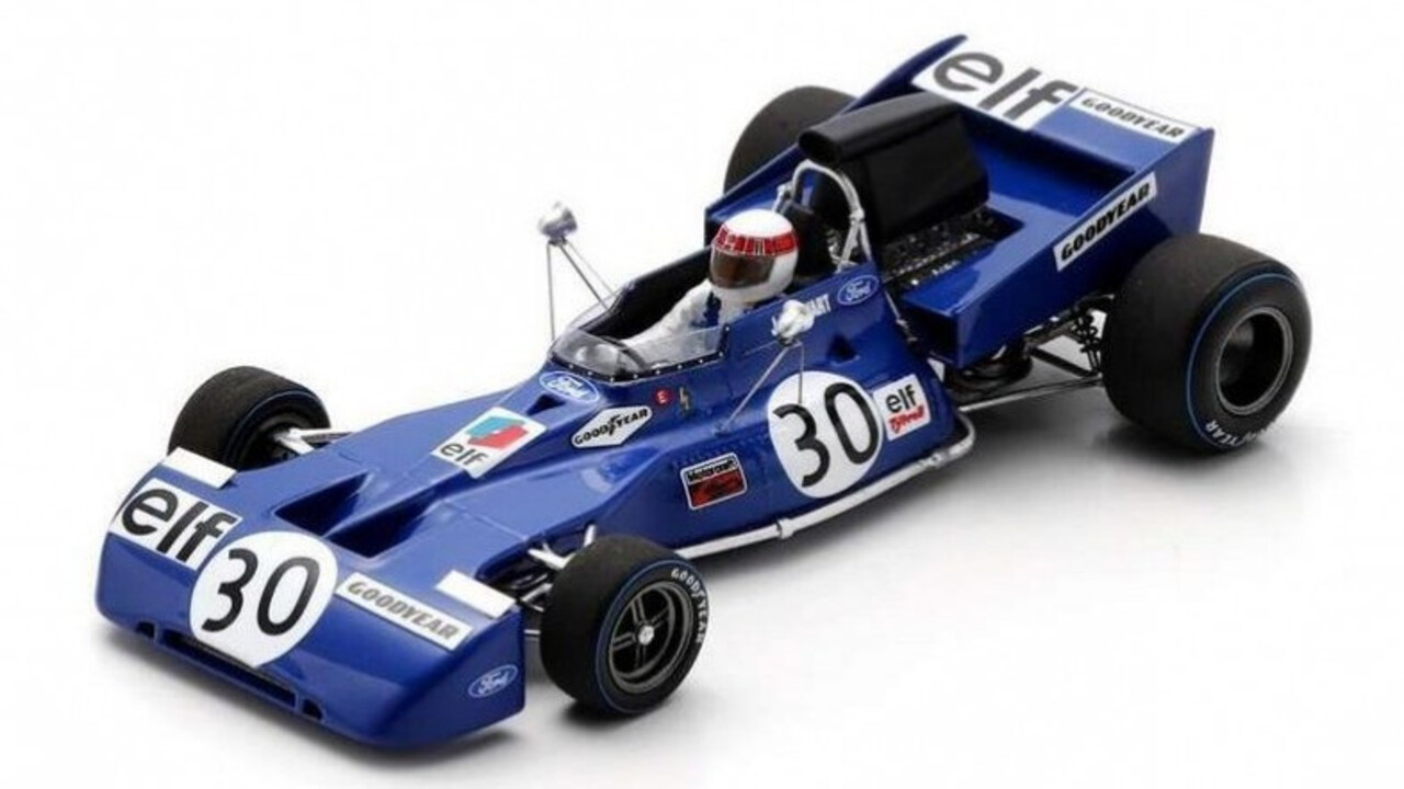 Formule 1 Tyrrell 003 #30 GP Italy 1971 Jackie Stewart - 1:43 - Spark