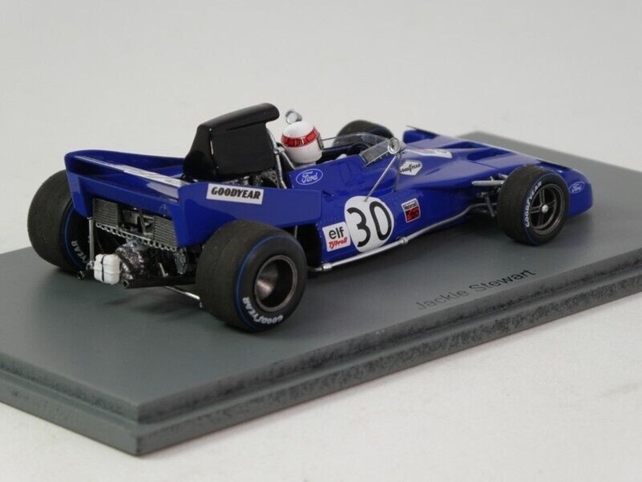 Formule 1 Tyrrell 003 #30 GP Italy 1971 Jackie Stewart - 1:43 - Spark
