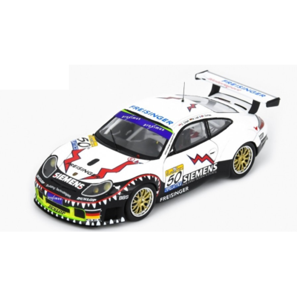 Porsche Porsche 911/996 GT3 RSR #50 Freisinger Motorsport Winner 24H Spa 2003 - 1:43 - Spark Porsche Porsche 911/996 GT3 RSR #50 Freisinger Motorsport Winner 24H Spa 2003 - 1:43 - Spark