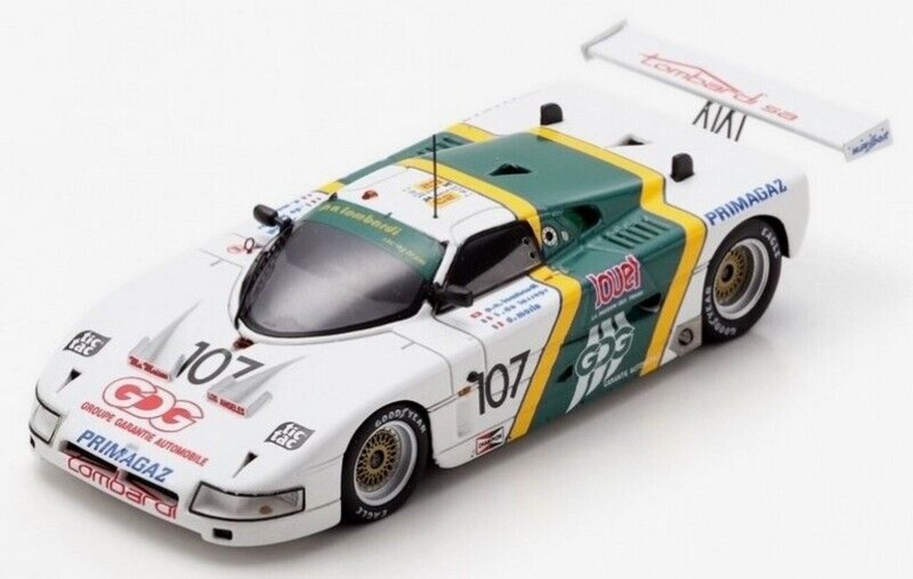 Spice Spice SE87C V8 3.3L #107 Team P.A.Lombardi 24H Le Mans 1990 - 1:43 - Spark
