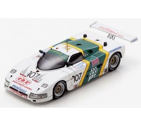 Spice Spice SE87C V8 3.3L #107 Team P.A.Lombardi 24H Le Mans 1990 - 1:43 - Spark Spice Spice SE87C V8 3.3L #107 Team P.A.Lombardi 24H Le Mans 1990 - 1:43 - Spark