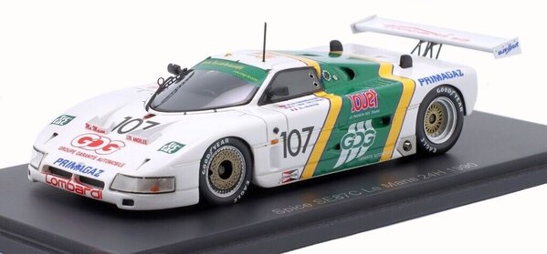 Spice Spice SE87C V8 3.3L #107 Team P.A.Lombardi 24H Le Mans 1990 - 1:43 - Spark