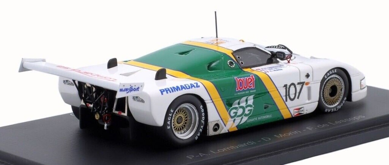 Spice Spice SE87C V8 3.3L #107 Team P.A.Lombardi 24H Le Mans 1990 - 1:43 - Spark