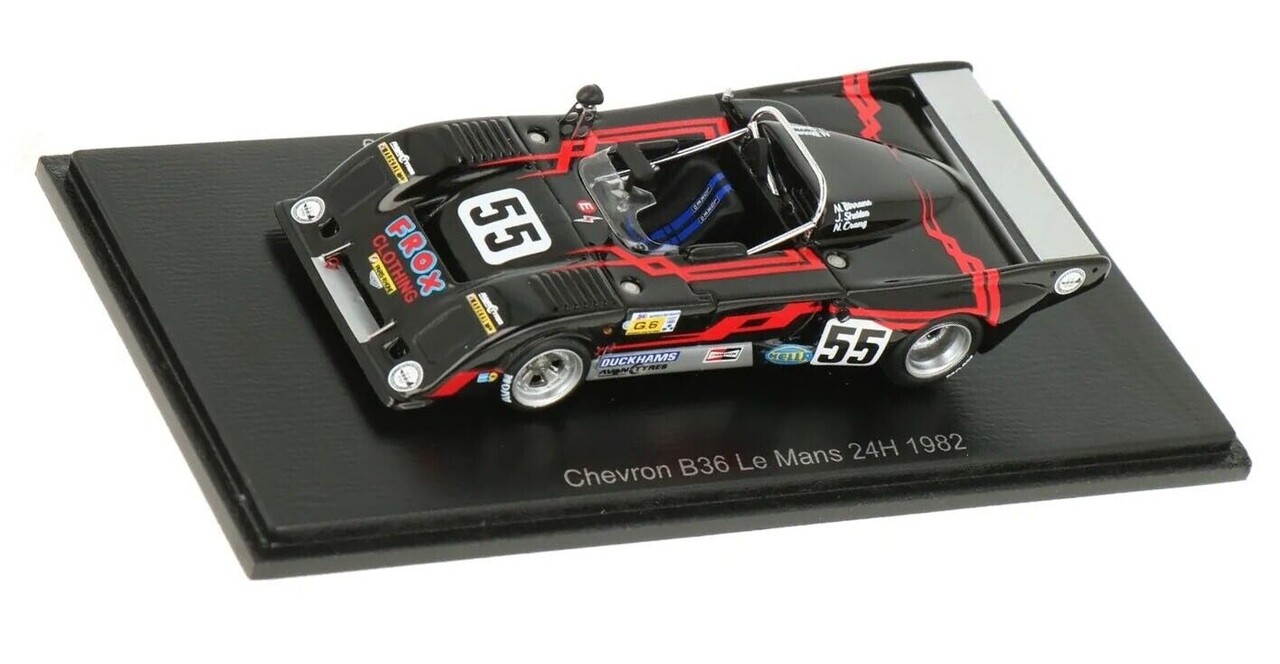 Chevron Chevron B36 #55 Team Chevron Racing 24H Le Mans 1982 - 1:43 - Spark Chevron Chevron B36 #55 Team Chevron Racing 24H Le Mans 1982 - 1:43 - Spark