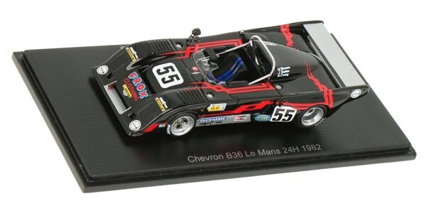 Chevron Chevron B36 #55 Team Chevron Racing 24H Le Mans 1982 - 1:43 - Spark Chevron Chevron B36 #55 Team Chevron Racing 24H Le Mans 1982 - 1:43 - Spark