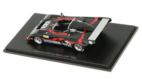 Chevron Chevron B36 #55 Team Chevron Racing 24H Le Mans 1982 - 1:43 - Spark Chevron Chevron B36 #55 Team Chevron Racing 24H Le Mans 1982 - 1:43 - Spark