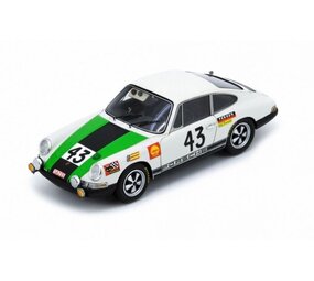 Porsche Porsche 911T #43 12th J-P Gabon 24H Le Mans 1968  - 1:43  - Spark Porsche Porsche 911T #43 12th J-P Gabon 24H Le Mans 1968  - 1:43  - Spark
