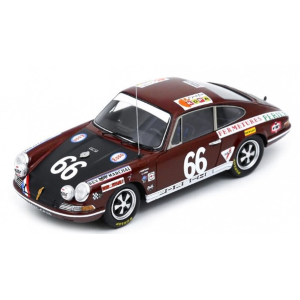 Porsche Porsche 911T #66 Team Esso Perier 24H Le Mans 1969 - 1:43 - Spark Porsche Porsche 911T #66 Team Esso Perier 24H Le Mans 1969 - 1:43 - Spark
