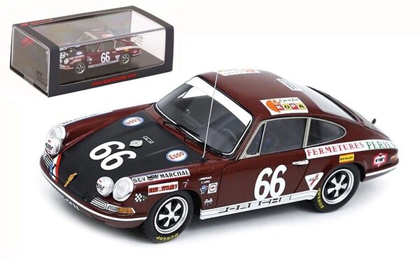 Porsche Porsche 911T #66 Team Esso Perier 24H Le Mans 1969 - 1:43 - Spark Porsche Porsche 911T #66 Team Esso Perier 24H Le Mans 1969 - 1:43 - Spark