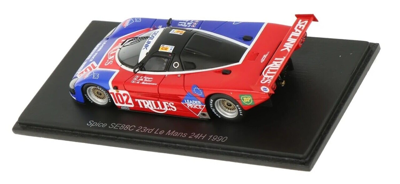 Spice Spice SE88C #102 Graff Racing 23rd 24H Le Mans 1990 - 1:43 - Spark Spice Spice SE88C #102 Graff Racing 23rd 24H Le Mans 1990 - 1:43 - Spark