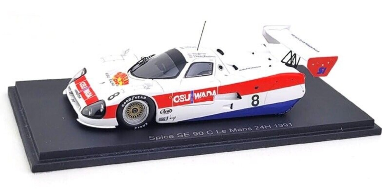 Spice Spice SE90 #8 Euro Racing 24H Le Mans 1991 - 1:43 - Spark Spice Spice SE90 #8 Euro Racing 24H Le Mans 1991 - 1:43 - Spark