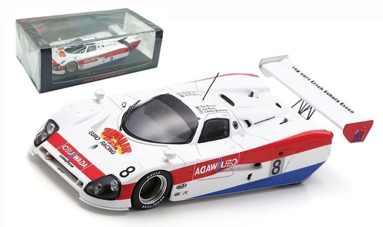Spice Spice SE90 #8 Euro Racing 24H Le Mans 1991 - 1:43 - Spark Spice Spice SE90 #8 Euro Racing 24H Le Mans 1991 - 1:43 - Spark