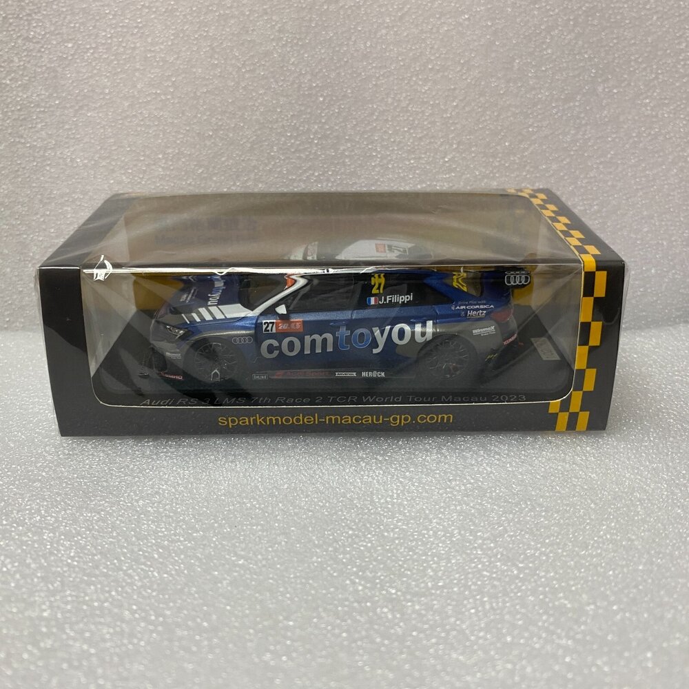 Audi Audi RS 3 LMS #127 7th Race 2 World Tour Macau 2023 - 1:43 - Spark Audi Audi RS 3 LMS #127 7th Race 2 World Tour Macau 2023 - 1:43 - Spark