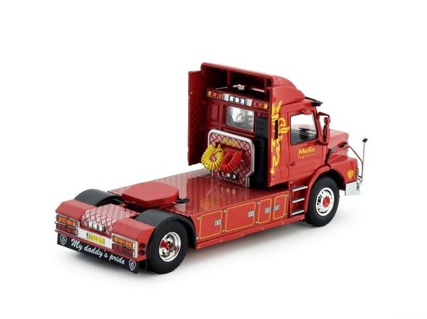 Scania Scania 3-serie Torpedo Dagcabine 4x2 'Melis' - 1:50 - Tekno Scania Scania 3-serie Torpedo Dagcabine 4x2 'Melis' - 1:50 - Tekno