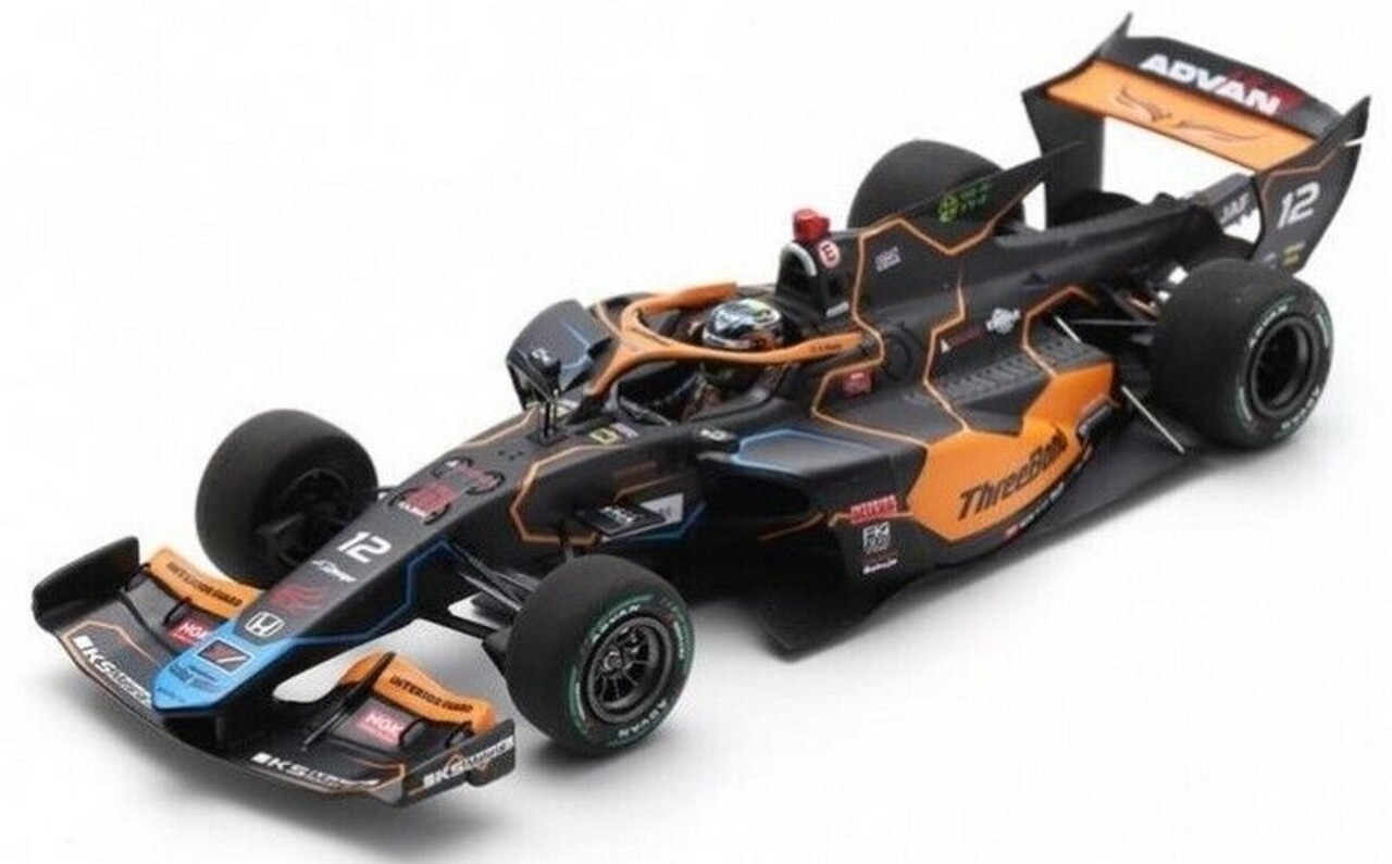 Fomule 1 Dallara SF23 #12 ThreeBond Racing M-Tec HR-417E Super Formula 2024 - 1:43 - Spark Fomule 1 Dallara SF23 #12 ThreeBond Racing M-Tec HR-417E Super Formula 2024 - 1:43 - Spark