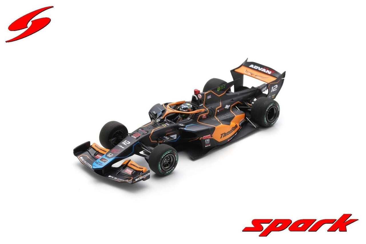 Formule 1 Dallara SF23 #12 ThreeBond Racing M-Tec HR-417E Super Formula 2024 - 1:43 - Spark