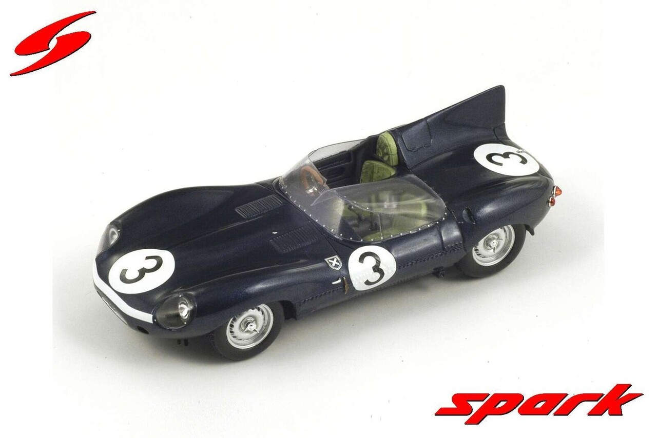 Jaguar Jaguar D Type #3 Winner 24H Le Mans 1957 - 1:43 - Spark