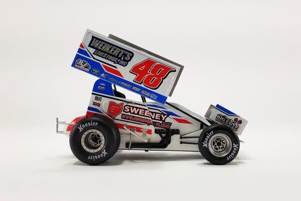 Sprint Car Sprint Car #48 Danny Dietrich Weikert's Lievestock/ Sweeney Sprint Car 2022  - 1:18 - ACME Sprint Car Sprint Car #48 Danny Dietrich Weikert's Lievestock/ Sweeney Sprint Car 2022  - 1:18 - ACME