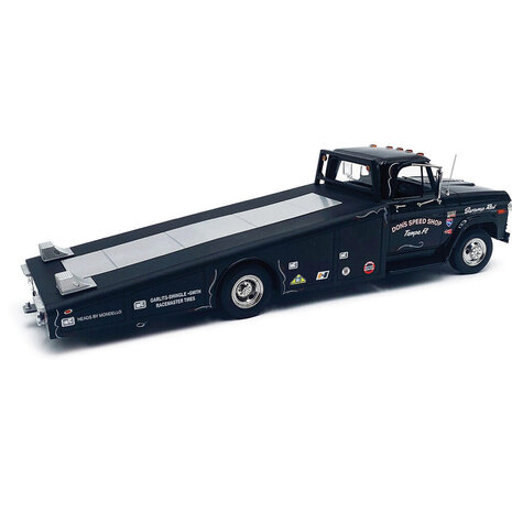 Dodge Dodge D-300 Ramp Truck Car Transporter 'Don's Speed Shop' 1970 - 1:18 - ACME Dodge Dodge D-300 Ramp Truck Car Transporter 'Don's Speed Shop' 1970 - 1:18 - ACME