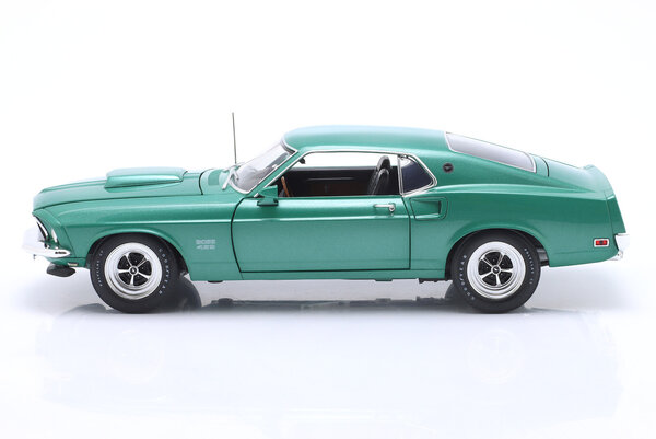 Ford Ford USA Mustang Boss 429 Silver Jade Coupe 1969 - 1:18 - ACME Ford Ford USA Mustang Boss 429 Silver Jade Coupe 1969 - 1:18 - ACME
