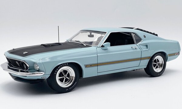 Ford Ford USA Mustang Cobra Jet Mach-1 Coupe 1969 - 1:18 - ACME Ford Ford USA Mustang Cobra Jet Mach-1 Coupe 1969 - 1:18 - ACME