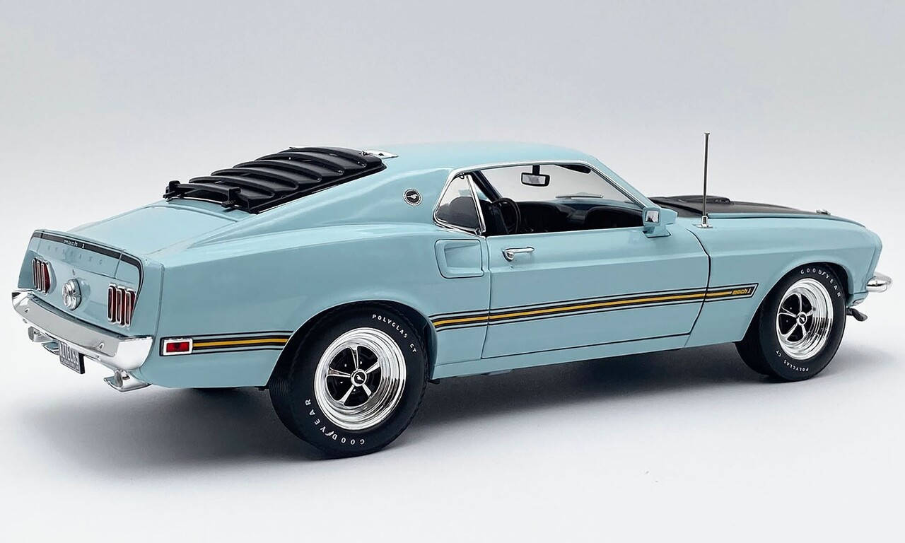 Ford Ford USA Mustang Cobra Jet Mach-1 Coupe 1969 - 1:18 - ACME Ford Ford USA Mustang Cobra Jet Mach-1 Coupe 1969 - 1:18 - ACME