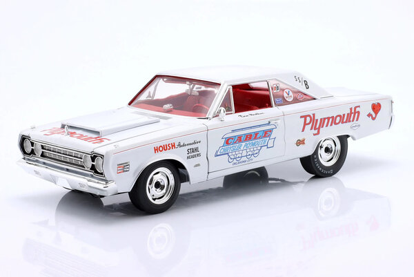 Plymouth Plymouth Belvedere II Super Stock 1967 (Don Grotheer) - 1:18 - ACME Plymouth Plymouth Belvedere II Super Stock 1967 (Don Grotheer) - 1:18 - ACME