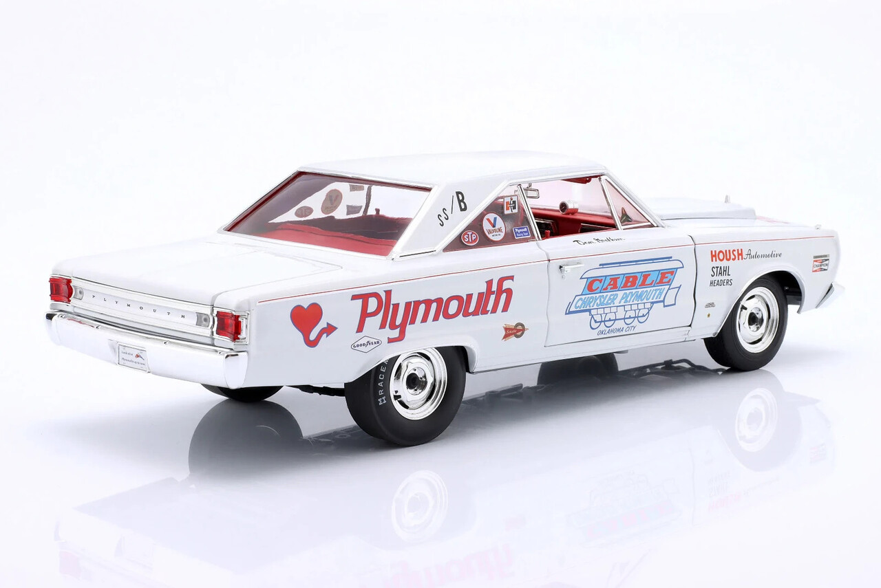 Plymouth Plymouth Belvedere II Super Stock 1967 (Don Grotheer) - 1:18 - ACME Plymouth Plymouth Belvedere II Super Stock 1967 (Don Grotheer) - 1:18 - ACME