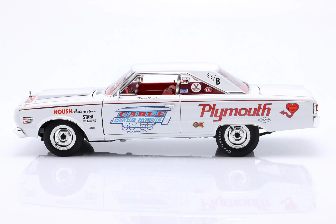 Plymouth Plymouth Belvedere II Super Stock 1967 (Don Grotheer) - 1:18 - ACME Plymouth Plymouth Belvedere II Super Stock 1967 (Don Grotheer) - 1:18 - ACME