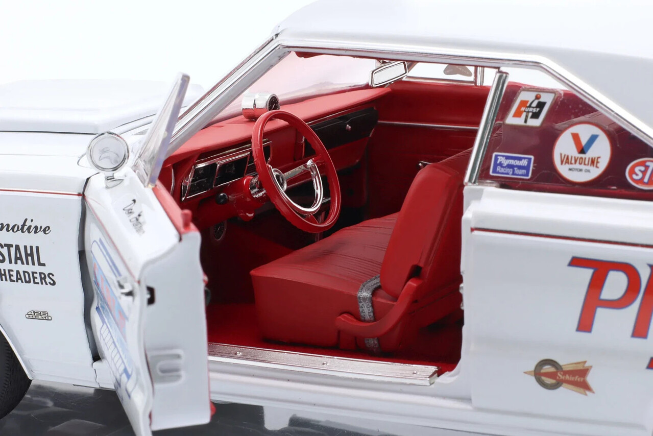 Plymouth Plymouth Belvedere II Super Stock 1967 (Don Grotheer) - 1:18 - ACME Plymouth Plymouth Belvedere II Super Stock 1967 (Don Grotheer) - 1:18 - ACME