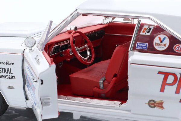 Plymouth Plymouth Belvedere II Super Stock 1967 (Don Grotheer) - 1:18 - ACME Plymouth Plymouth Belvedere II Super Stock 1967 (Don Grotheer) - 1:18 - ACME