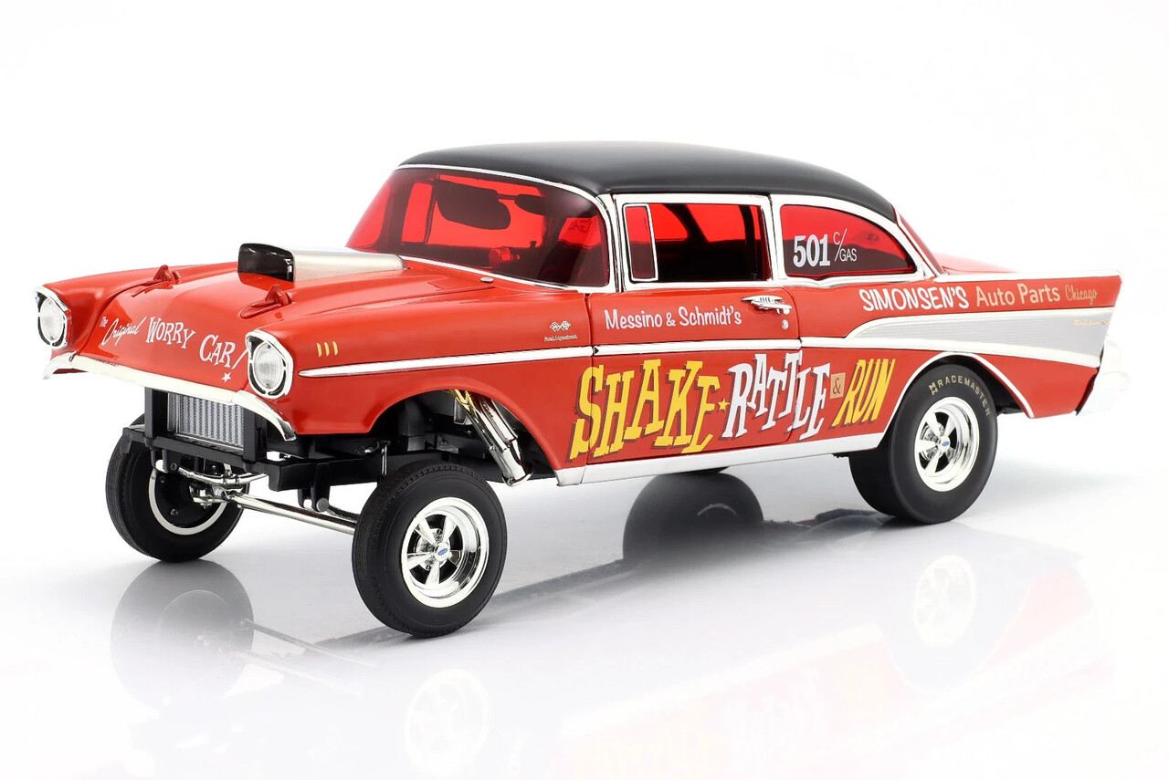 Chevrolet Chevrolet Bel Air Gasser Shake Rattle & Run 1957 - 1:18 - ACME Chevrolet Chevrolet Bel Air Gasser Shake Rattle & Run 1957 - 1:18 - ACME