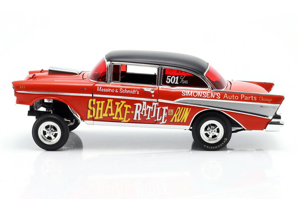 Chevrolet Chevrolet Bel Air Gasser Shake Rattle & Run 1957 - 1:18 - ACME Chevrolet Chevrolet Bel Air Gasser Shake Rattle & Run 1957 - 1:18 - ACME