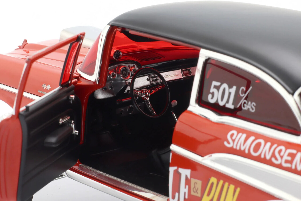 Chevrolet Chevrolet Bel Air Gasser Shake Rattle & Run 1957 - 1:18 - ACME Chevrolet Chevrolet Bel Air Gasser Shake Rattle & Run 1957 - 1:18 - ACME