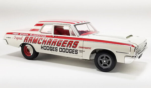 Dodge Dodge 330 Ramchargers Stock Eliminator 1964- 1:18 - ACME Dodge Dodge 330 Ramchargers Stock Eliminator 1964- 1:18 - ACME