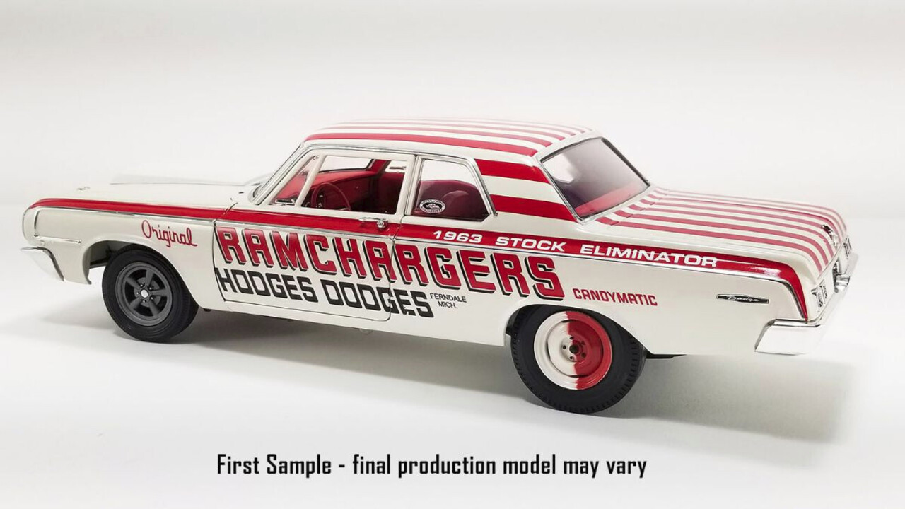 Dodge Dodge 330 Ramchargers Stock Eliminator 1964- 1:18 - ACME Dodge Dodge 330 Ramchargers Stock Eliminator 1964- 1:18 - ACME
