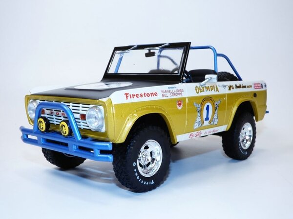 Ford Ford USA Bronco #1 Baja 1970 (Big Oly Tribute Edition) - 1:18 - ACME Ford Ford USA Bronco #1 Baja 1970 (Big Oly Tribute Edition) - 1:18 - ACME