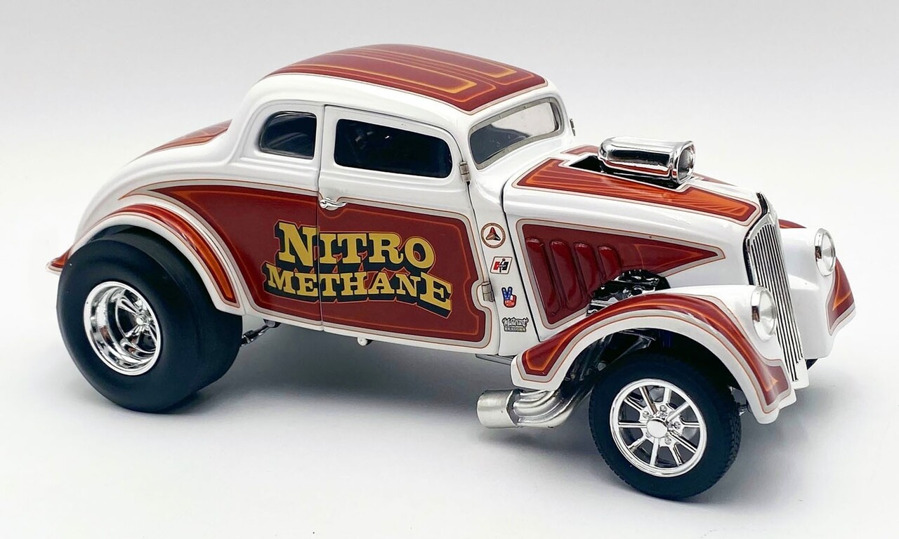 Willys Willys Hot Rod Gasser 'Nitro Methane' 1933 - 1:18 - ACME Willys Willys Hot Rod Gasser 'Nitro Methane' 1933 - 1:18 - ACME