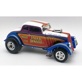 Willys Willys Gasser 'Prock & Howell LTD' 1933 (Blue and White with Srtripes Limited Edition) - 1:18 - ACME Willys Willys Gasser 'Prock & Howell LTD' 1933 (Blue and White with Srtripes Limited Edition) - 1:18 - ACME