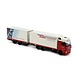 Mercedes-Benz Mercedes-Benz Bigspace Mirrorcam 6x2 + 2-axle Tilt Trailer 'Dobbe Transport' - 1:50 - Tekno Mercedes-Benz Mercedes-Benz Bigspace Mirrorcam 6x2 + 2-axle Tilt Trailer 'Dobbe Transport' - 1:50 - Tekno