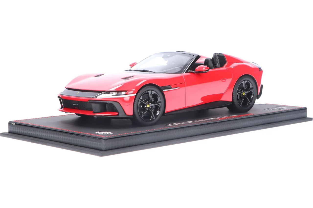 Ferrari Ferrari 12 Cil. V12 830cv Spider Open 2024 + Showcase - 1:18 - BBR Ferrari Ferrari 12 Cil. V12 830cv Spider Open 2024 + Showcase - 1:18 - BBR