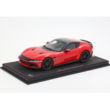 Ferrari Ferrari 12 Cil. V12 830cv Panoramic Roof 2024 + Matt Black Rims + Showcase - 1:18 - BBR Ferrari Ferrari 12 Cil. V12 830cv Panoramic Roof 2024 + Matt Black Rims + Showcase - 1:18 - BBR