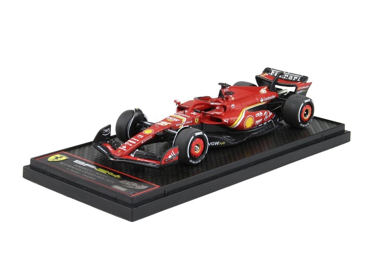 Formule 1 Ferrari F1 SF-24 #16 Team Scuderia Ferrari 2nd GP Australia 2024 C.Leclerc - 1:43 - BBR Formule 1 Ferrari F1 SF-24 #16 Team Scuderia Ferrari 2nd GP Australia 2024 C.Leclerc - 1:43 - BBR