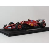 Formule 1 Ferrari  F1 SF-24 #55 Team Scuderia Ferrari 3rd GP Monaco C.Sainz 2024 + Showcase  - 1:18 - BBR