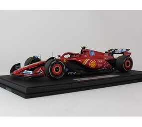 Formule 1 Ferrari  F1 SF-24 #55 Team Scuderia Ferrari 3rd GP Monaco C.Sainz 2024 + Showcase  - 1:18 - BBR
