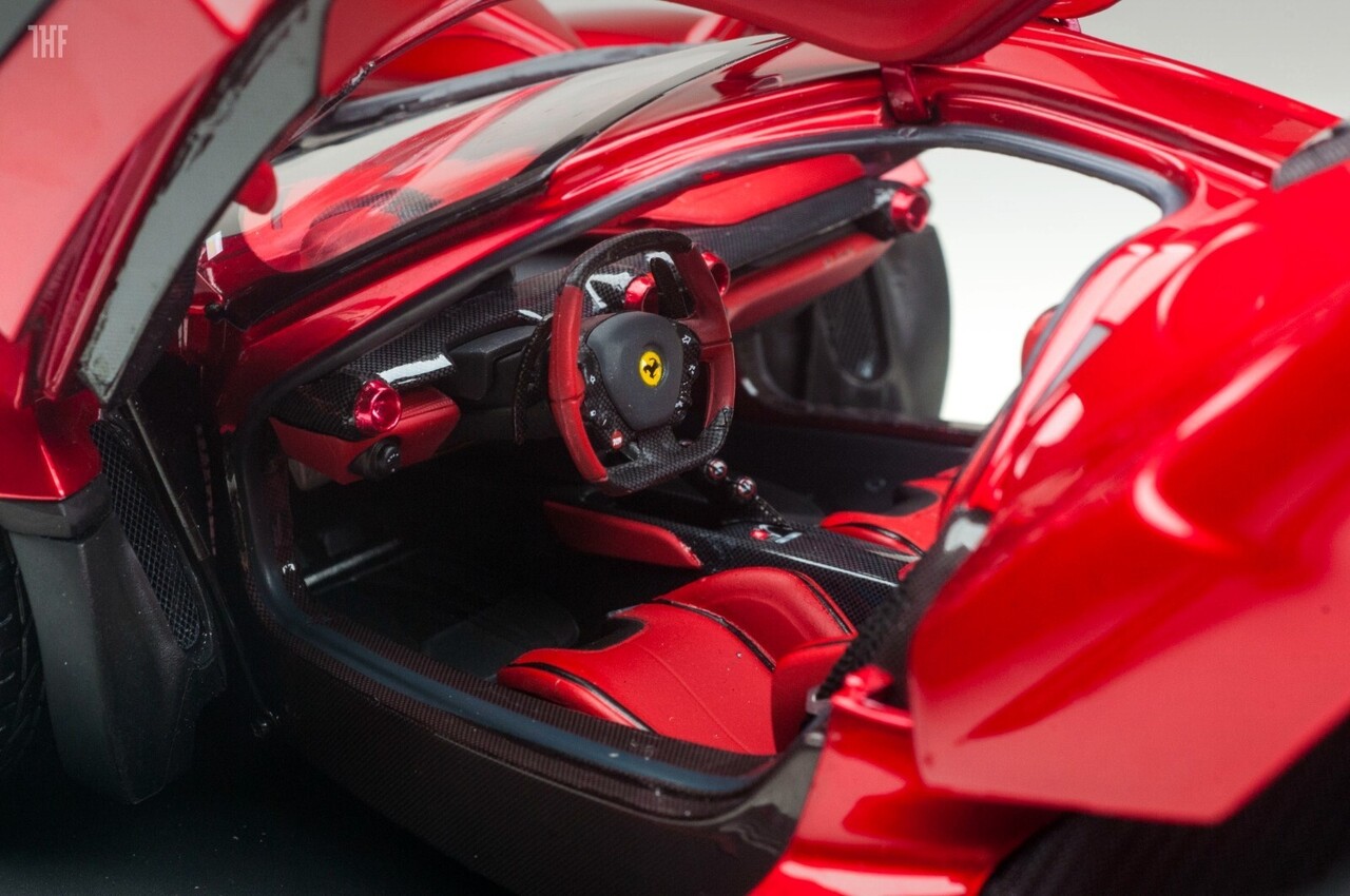Ferrari Ferrari LaFerrari 2013 Black Rims - One of Special Personal Car Lewis Hamilton - 1:18 - BBR Ferrari Ferrari LaFerrari 2013 Black Rims - One of Special Personal Car Lewis Hamilton - 1:18 - BBR