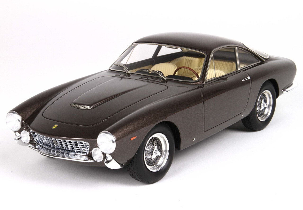 Ferrari Ferrari 250 GT Lusso Coupe 1963 Personal Car Steve McQueen + Showcase - 1:18 - BBR Ferrari Ferrari 250 GT Lusso Coupe 1963 Personal Car Steve McQueen + Showcase - 1:18 - BBR